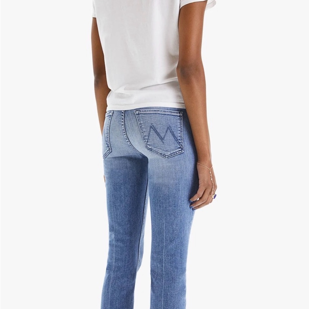 MOTHER The Mid-Rise Dazzler Ankle Fray Jeans - Picture 7 of 7